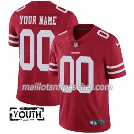 Maillot San Francisco 49ers Custom Rouge - Enfant